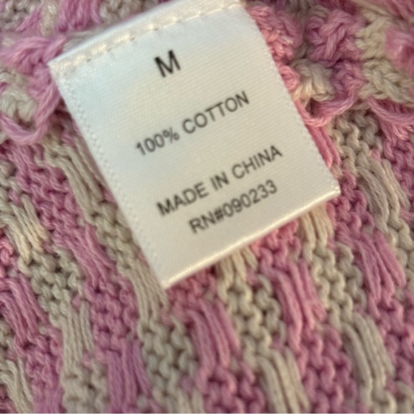 L A Hearts Cotton Crop Sweater - Picture 4 of 5